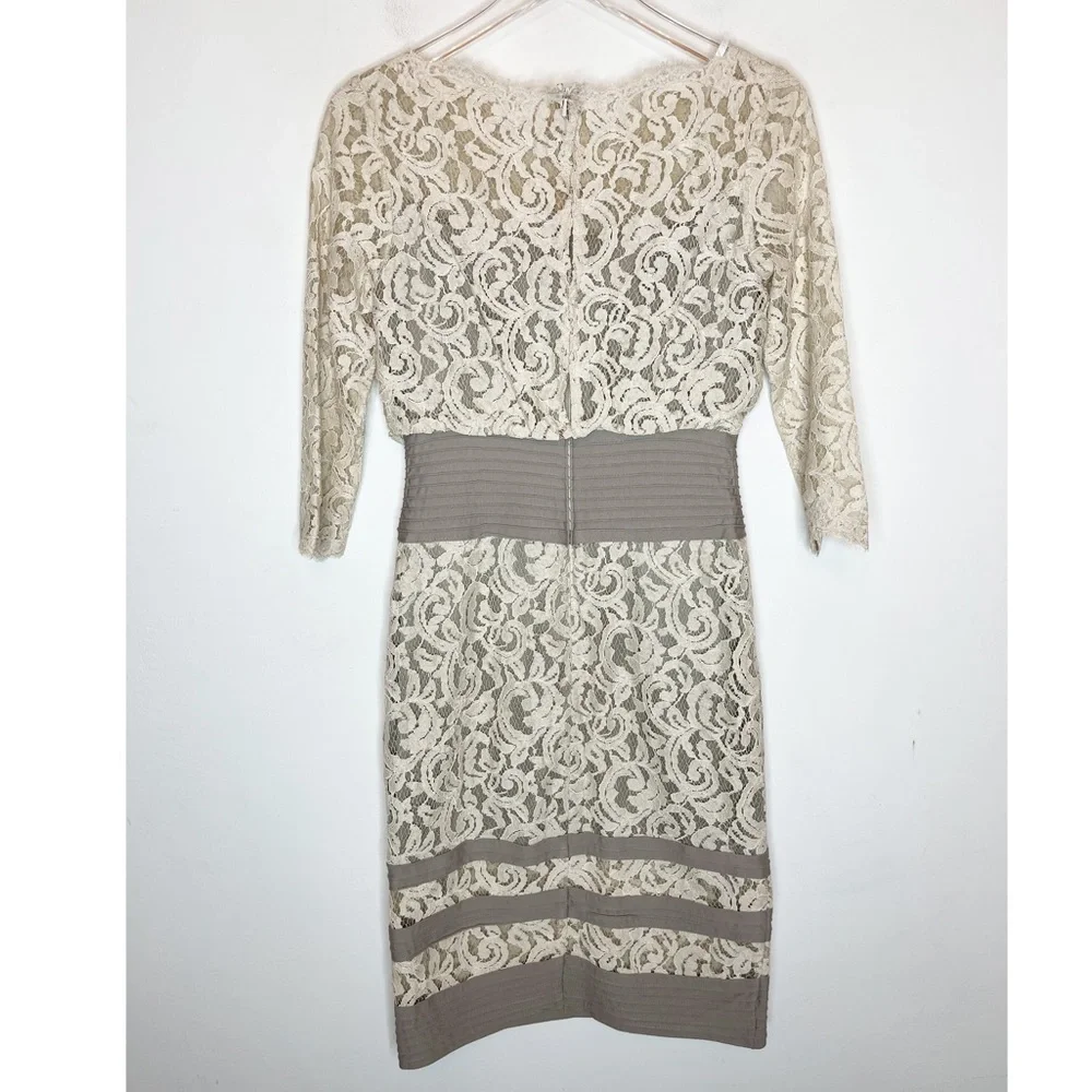 Tadashi Shoji lace dress. Size 2 - Picture 2 of 10